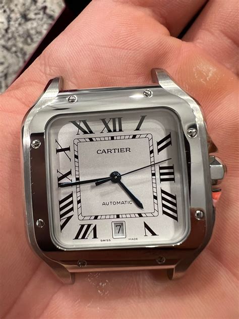 cartier dos santos watch|Cartier Santos lookalike.